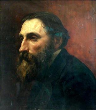 Jean-Paul Laurens : Laurens Jean Paul Portrait de Rodin